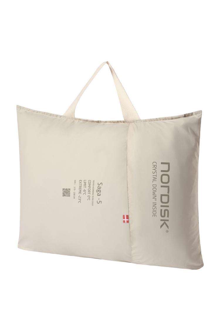 Nordisk Nordisk Saga -5&deg; Daunenschlafsack - Sandshell - 0 | SportScheck
