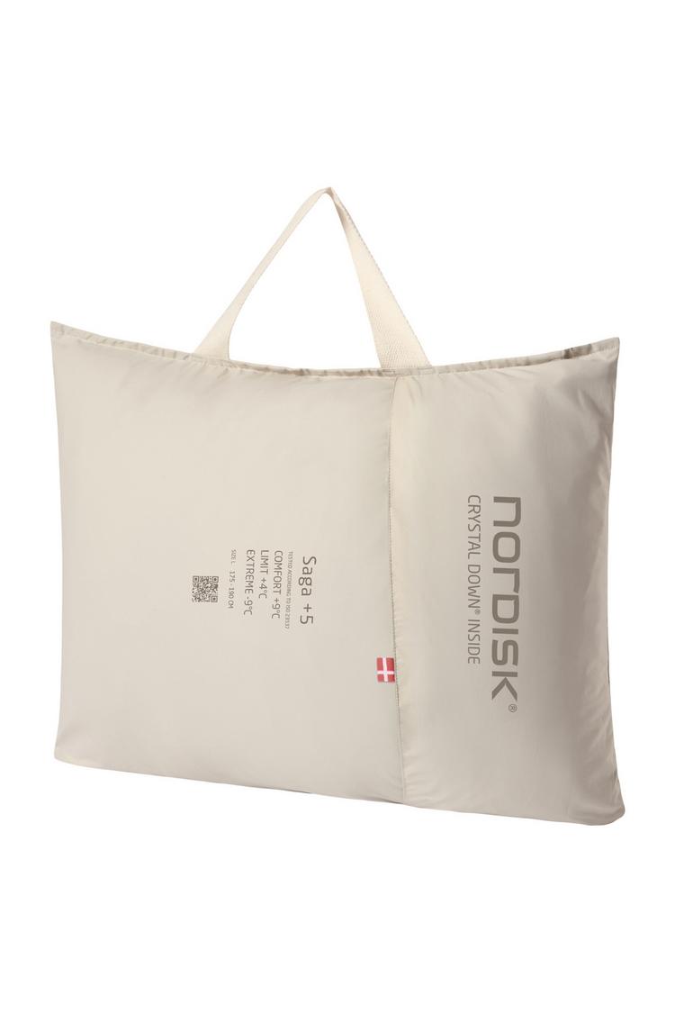 Nordisk Nordisk Saga +5&deg; Daunenschlafsack - Sandshell - 0 | SportScheck