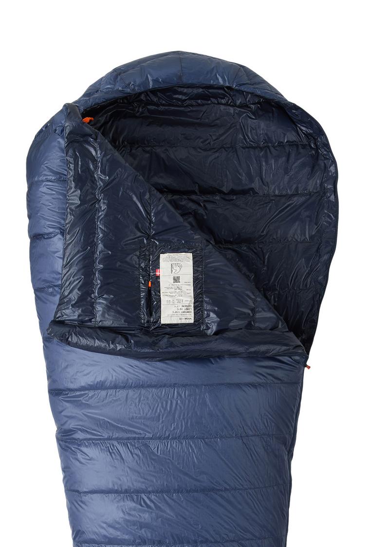 Nordisk Nordisk Wall&oslash;e +10&deg; Daunenschlafsack - Mood Indigo Black - 0 | SportScheck