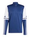 adidas Squadra 25 HalfZip Sweatshirt Funktionssweatshirt Herren - blauweiss