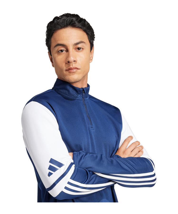 adidas adidas Squadra 25 HalfZip Sweatshirt Funktionssweatshirt Herren - blauweiss - 2 | SportScheck