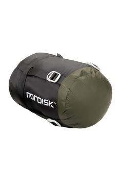 Rückansicht von Nordisk Knuth +10° Kunstfaserschlafsack Forrest Night Rosin