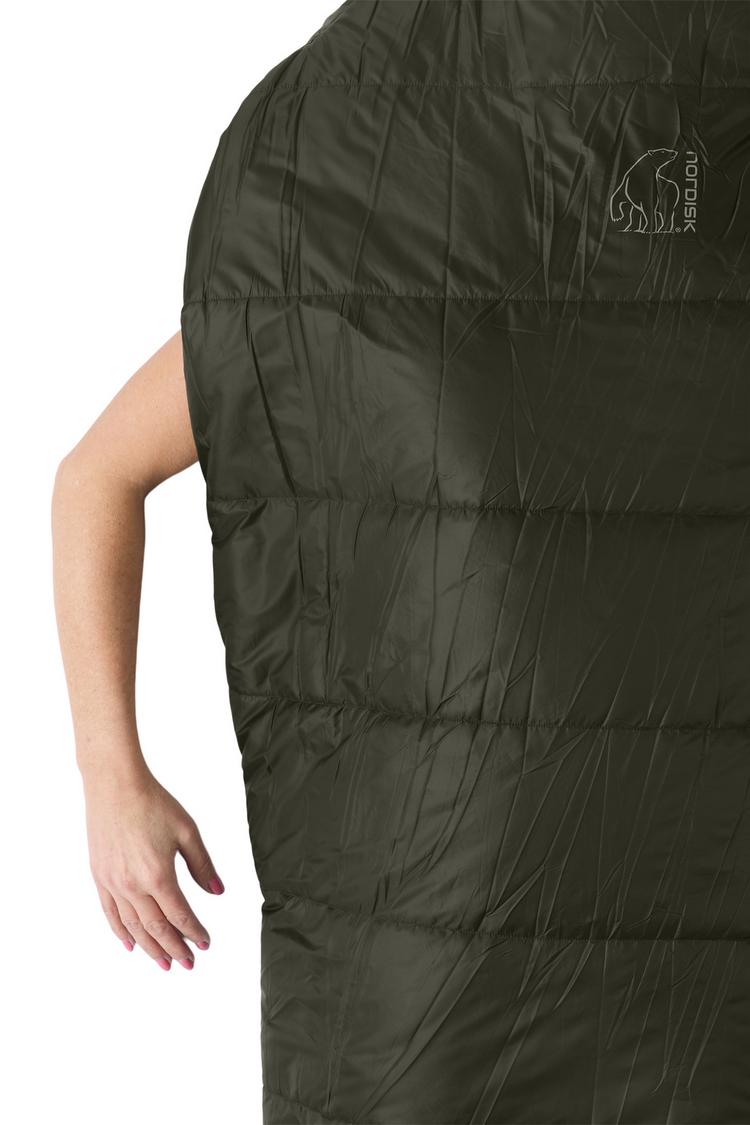 Nordisk Nordisk Knuth &plusmn; 0&deg; Kunstfaserschlafsack - Forrest Night Rosin - 4 | SportScheck