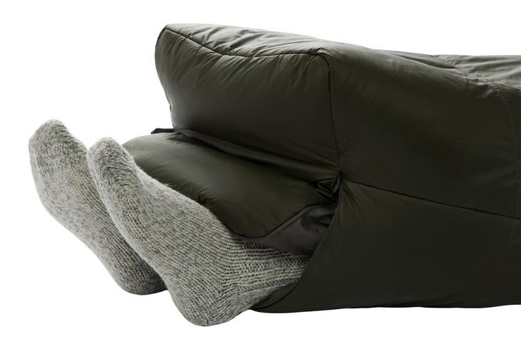 Nordisk Nordisk Knuth &plusmn;0&deg; Wide Kunstfaserschlafsack - Forrest Night Rosin - 6 | SportScheck