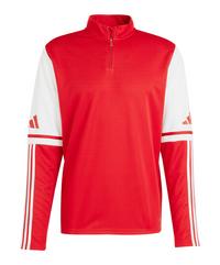 adidas Squadra 25 HalfZip Sweatshirt Funktionssweatshirt Herren - rotweiss
