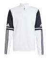 adidas Squadra 25 HalfZip Sweatshirt Funktionssweatshirt Herren - weiss