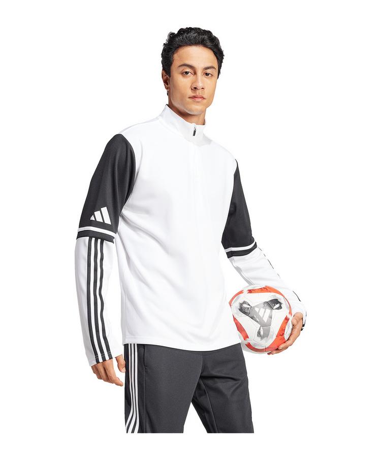 adidas adidas Squadra 25 HalfZip Sweatshirt Funktionssweatshirt Herren - weiss - 0 | SportScheck