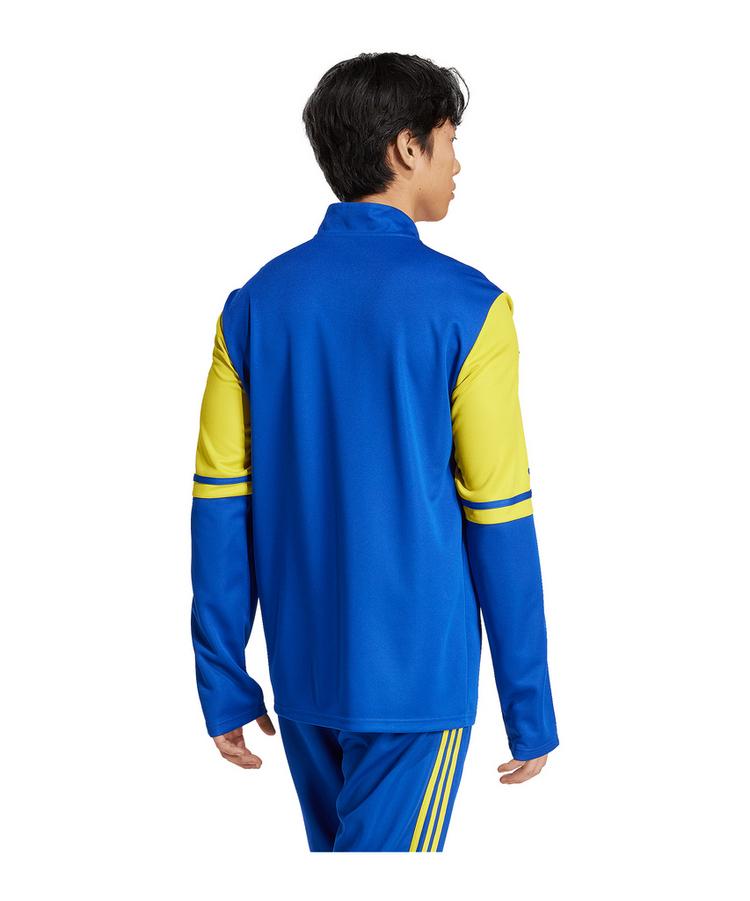 adidas adidas Squadra 25 HalfZip Sweatshirt Funktionssweatshirt Herren - blaugelb - 0 | SportScheck