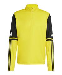 adidas Squadra 25 HalfZip Sweatshirt Funktionssweatshirt Herren - gelbschwarzweiss