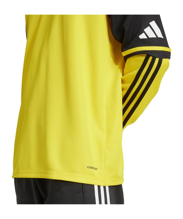 adidas adidas Squadra 25 HalfZip Sweatshirt Funktionssweatshirt Herren - gelbschwarzweiss - 2 | SportScheck