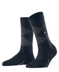 Burlington Marylebone Glitter SO Socken Damen - marine (6125)