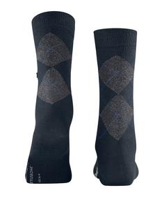 Rückansicht von Burlington Freizeitsocken Damen marine (6125)