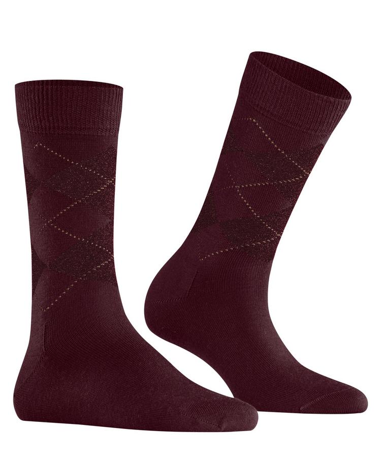 Burlington Burlington Marylebone Glitter SO Socken Damen - claret (8435) - 0 | SportScheck