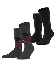 Burlington Freizeitsocken Herren anthra mel (3082)