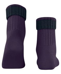 Rückansicht von Burlington Freizeitsocken Damen wineberry (8761)