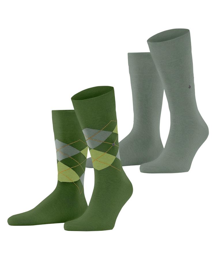 Burlington Burlington Everyday Mix SO 2-Pack Socken Herren - fir green (7656) - 0 | SportScheck