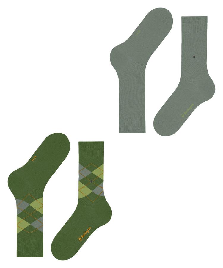Burlington Burlington Everyday Mix SO 2-Pack Socken Herren - fir green (7656) - 2 | SportScheck