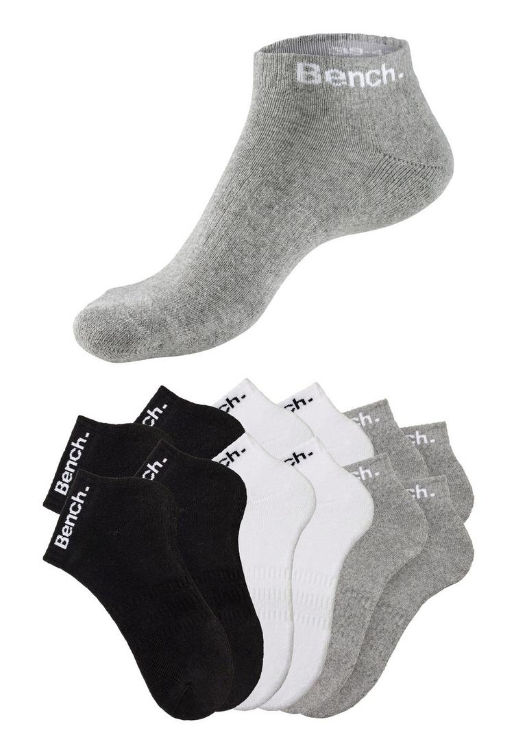 Bench Bench Sportsocken Socken - schwarz - wei&szlig; - grau - 2 | SportScheck