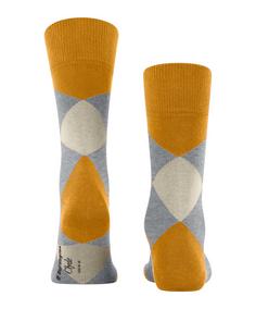 Rückansicht von Burlington Freizeitsocken Herren dottergelb (1305)