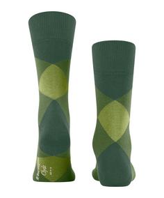 Rückansicht von Burlington Freizeitsocken Herren eucalyptus (7502)