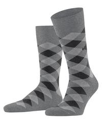 Burlington Danny SO Socken Herren - light greymel. (3390)