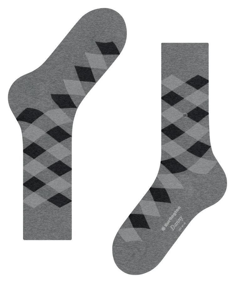 Burlington Burlington Danny SO Socken Herren - light greymel. (3390) - 2 | SportScheck