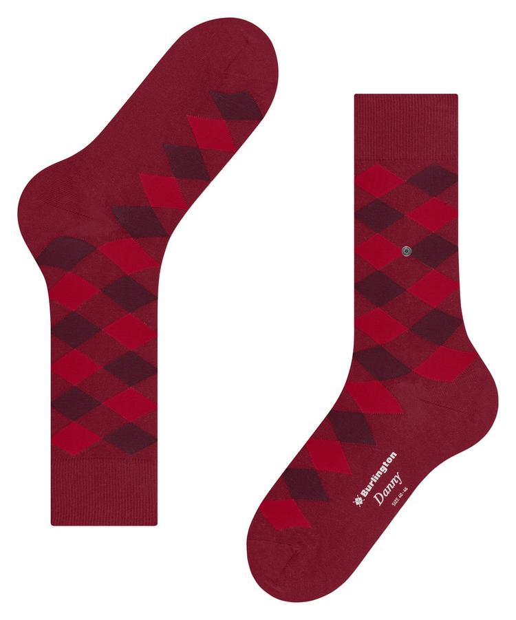 Burlington Burlington Danny SO Socken Herren - cranberry (8033) - 2 | SportScheck