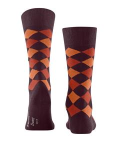 Rückansicht von Burlington Danny SO Freizeitsocken Herren claret (8375)