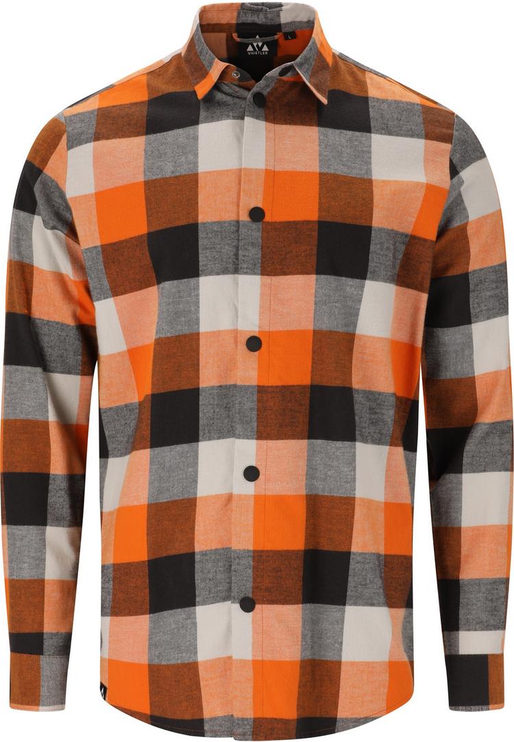 Whistler Whistler Riglet Langarmhemd Herren - 5141 Autumn Maple - 0 | SportScheck
