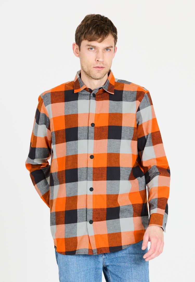 Whistler Whistler Riglet Langarmhemd Herren - 5141 Autumn Maple - 2 | SportScheck