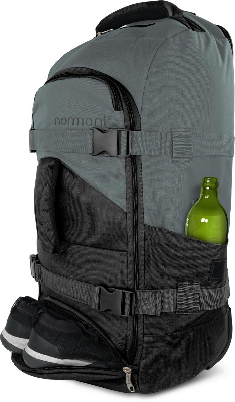 normani normani Melano90 Trolley - Schwarz/Grau - 3 | SportScheck