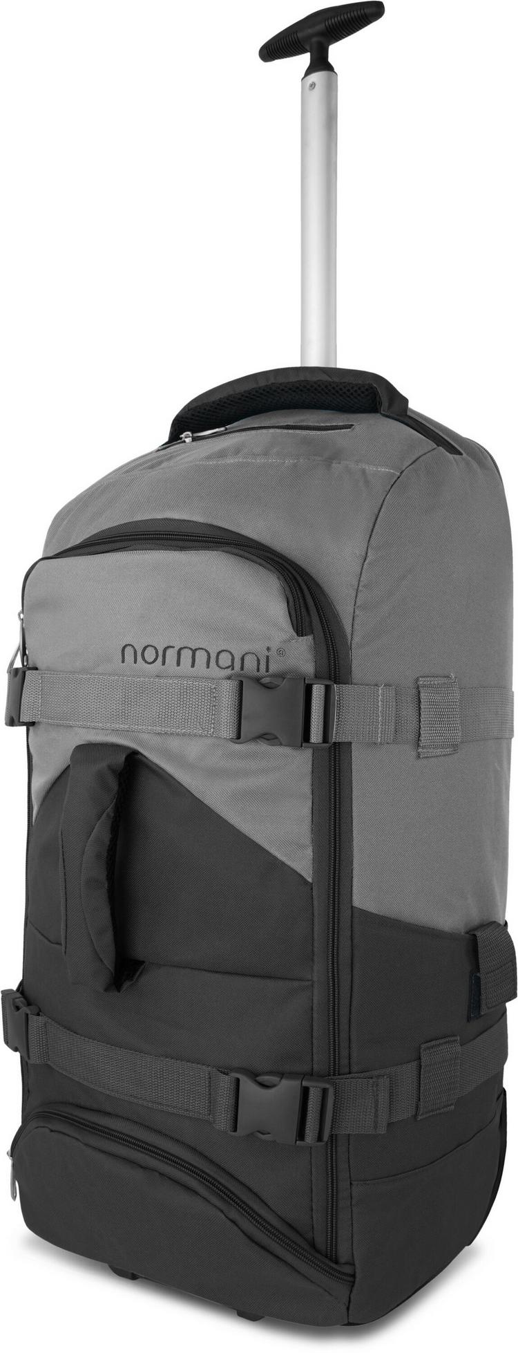 normani normani Melano90 Trolley - Schwarz/Grau - 4 | SportScheck