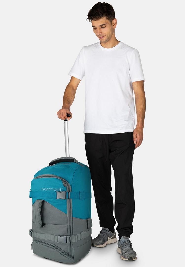 normani normani Melano Trolley - Grau/Petrol - 0 | SportScheck