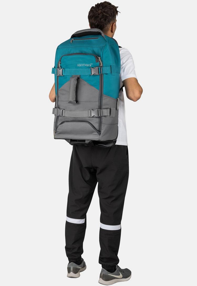 normani normani Melano Trolley - Grau/Petrol - 1 | SportScheck