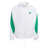 adidas Stadium Trainingsjacke Trainingsanzug Herren - White / Green