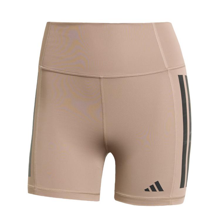adidas adidas Optim&eacute; 3-Stripes 1/4 Short Leggings Tights Damen - Chalky Brown - 0 | SportScheck
