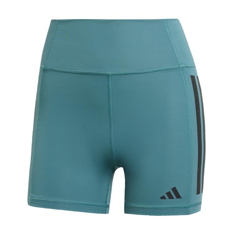 adidas adidas Optim&eacute; 3-Stripes 1/4 Short Leggings Tights Damen - Preloved Teal - 0 | SportScheck