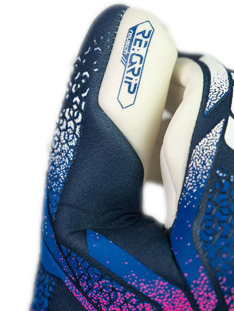 Reusch Reusch Attrakt RE:GRIP Torwarthandschuhe - 4310 blue / pink / white - 5 | SportScheck