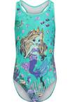 ZigZag Mermaid Badeanzug Kinder - Print 3716 Mermaid