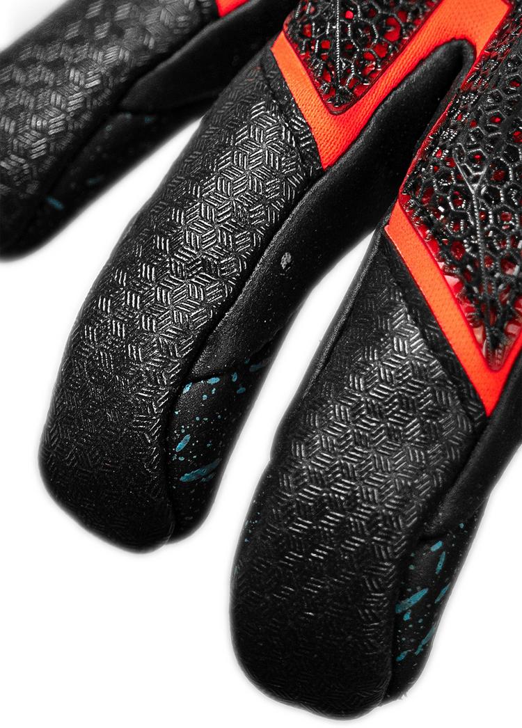 Reusch Reusch Attrakt Fusion Carbon&reg; 3D Torwarthandschuhe - 7784 black / shocking orange / - 6 | SportScheck