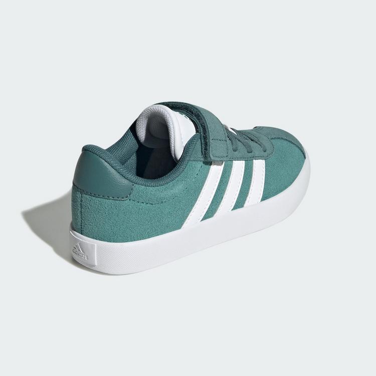 adidas adidas VL Court 3.0 Schuh Sneaker Kinder - Powder Teal / Cloud White / Preloved Teal - 4 | SportScheck