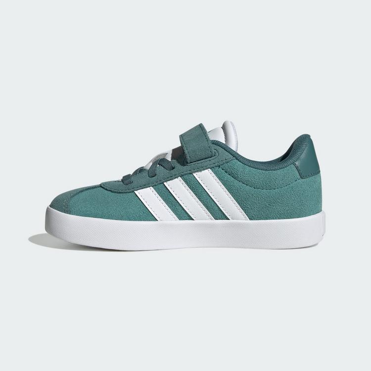 adidas adidas VL Court 3.0 Schuh Sneaker Kinder - Powder Teal / Cloud White / Preloved Teal - 5 | SportScheck