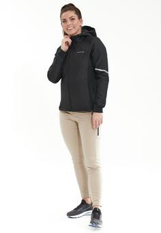 Rückansicht von Endurance Princey Laufjacke Damen 1001 Black