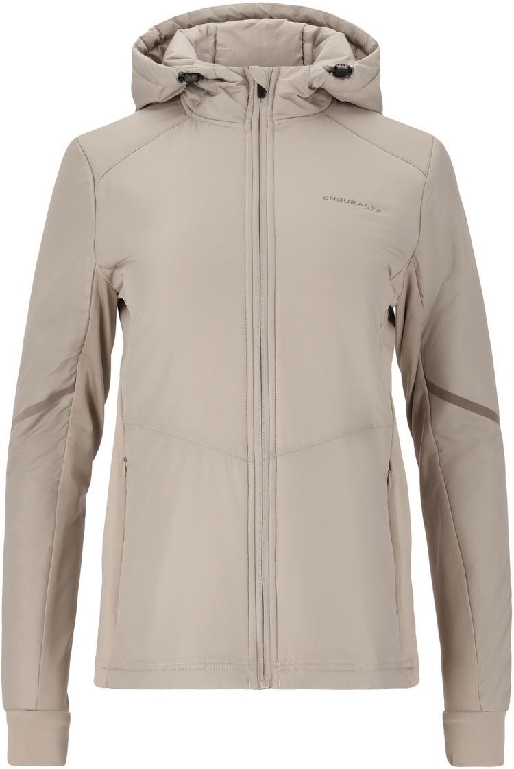 Endurance Endurance Princey Laufjacke Damen - 1136 Simply Taupe - 0 | SportScheck
