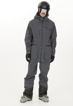 Rückansicht von SOS Ruka Skihose Herren 1051 Asphalt