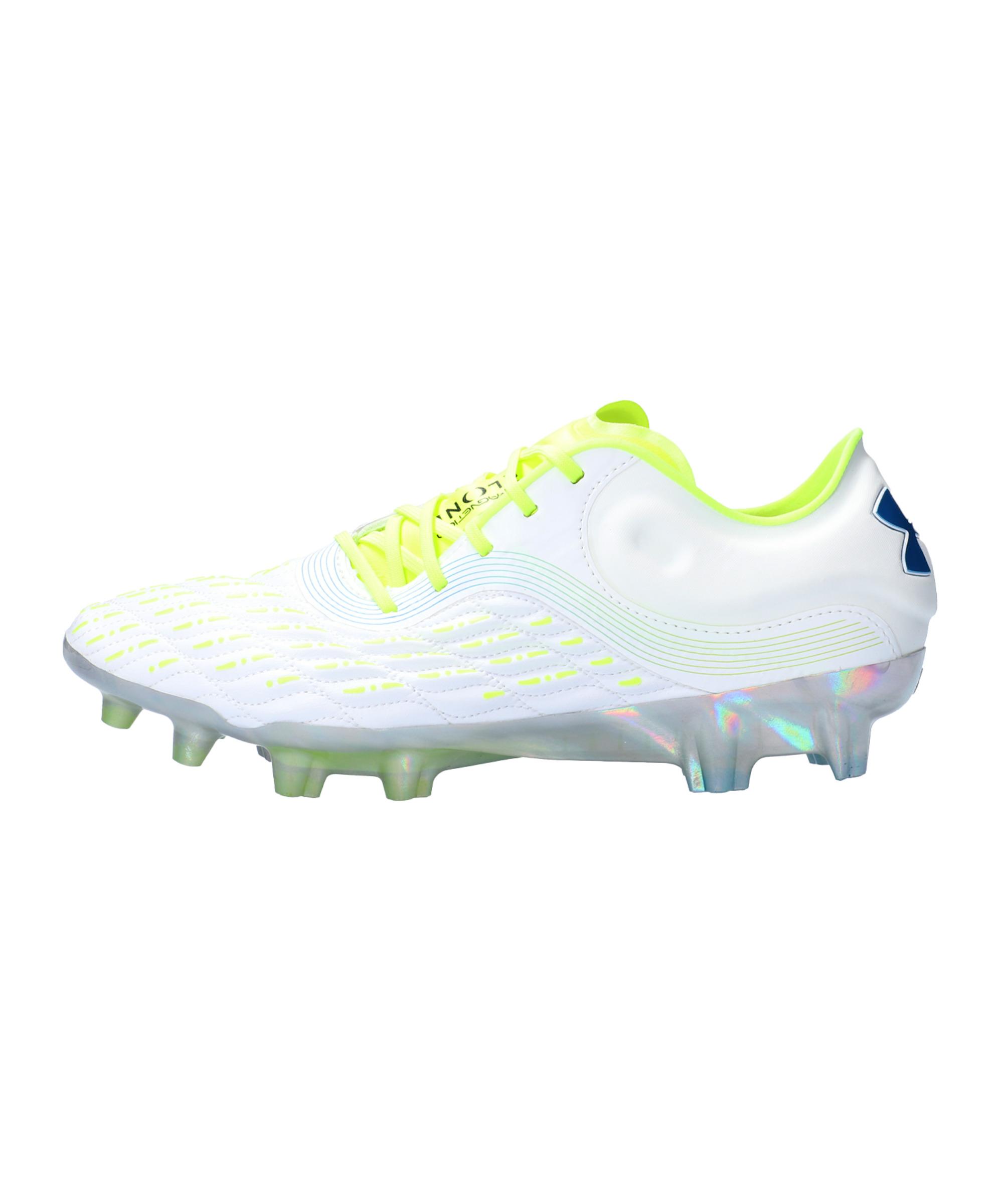 Under Armour Clone Magnetico Elite 3.0 FG Fu&szlig;ballschuhe - weiss