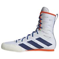 adidas Box Hog 4 Boxschuh Boxschuhe - Cloud White / Dark Blue / Royal Blue