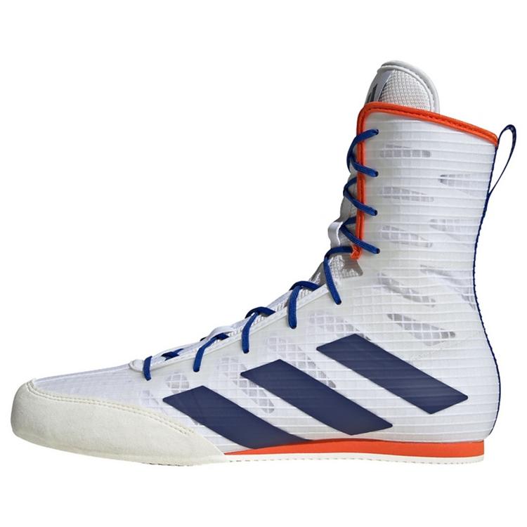 adidas adidas Box Hog 4 Boxschuh Boxschuhe - Cloud White / Dark Blue / Royal Blue - 0 | SportScheck