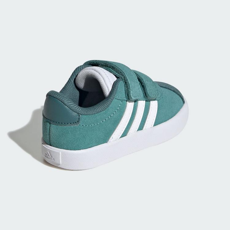 adidas adidas VL Court 3.0 Schuh Sneaker Kinder - Powder Teal / Cloud White / Preloved Teal - 4 | SportScheck