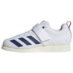 adidas Powerlift 5 Gewichtheberschuh Fitnessschuhe Cloud White / Dark Blue / Royal Blue